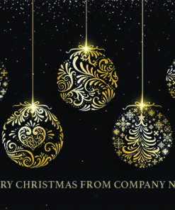 048fp Golden Baubles