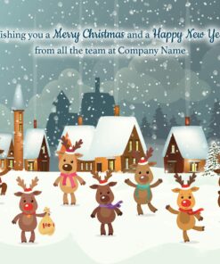 079c Teamwork Reindeer