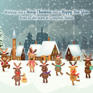 075fp Teamwork Reindeers