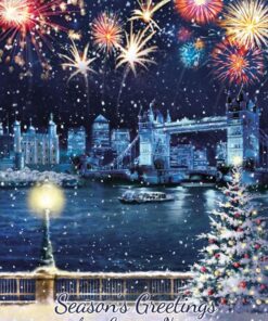 065fp Fireworks over Tower Bridge