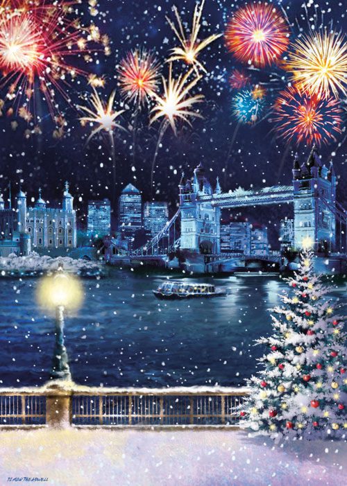 065 Fireworks over Tower Bridge