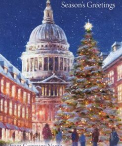 060fp St Paul's Cathedral, Christmas Eve